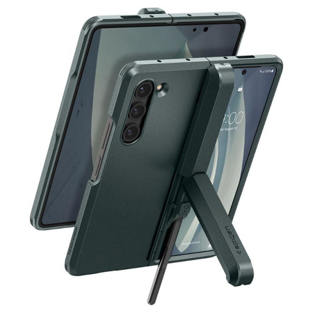 Spigen Tough Armor Pro Pen - pouzdro pro Samsung Galaxy Z Fold 5 (Abyss Green)
