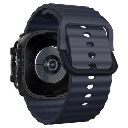 Spigen Rugged Armor - Case for Samsung Galaxy Watch Ultra 47 mm (2025/2024) (Matte Black)