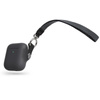 Moshi Pebbo - AirPods-Tasche mit abnehmbarer Handschlaufe (Shadow Black)