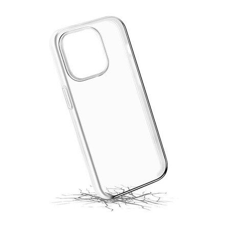 PURO Impact Clear - pouzdro pro iPhone 14 Pro (průhledné)