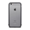 Moshi iGlaze Luxe - Hülle mit Aluminiumrahmen iPhone 6s Plus / iPhone 6 Plus (Titanium Grey)