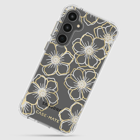 Case-Mate Floral Gems - Etui Samsung Galaxy S23 FE 5G (Or)