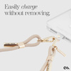 Case-Mate Phone Crossbody Rope - Telefonos lanyard / vállpánt (bézs)