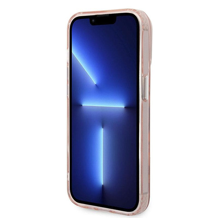 Karl Lagerfeld IML NFT Karl & Choupette Magsafe - iPhone 14 Pro Tasche (rosa)
