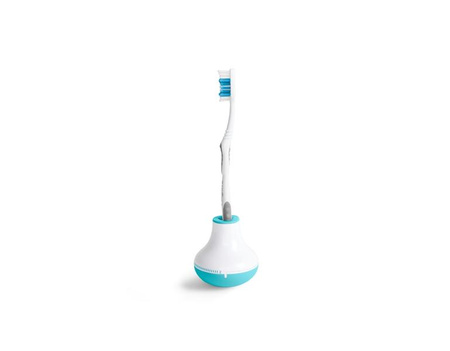 Quirky Bobble Brush - Minuteur de brosse à dents avec manche (bleu)