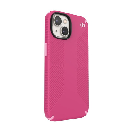 Speck Presidio2 Grip - Antypoślizgowe etui iPhone 14 / iPhone 13 (Digitalpink / Blossompink / White)