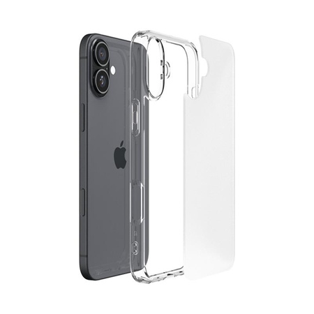 Spigen Ultra Hybrid - Coque pour iPhone 16 (Frost Clear)