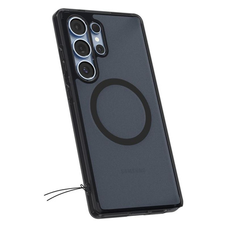 Spigen Ultra Hybrid MagSafe - étui pour Samsung Galaxy S25 Ultra (Frost Black)