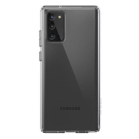 Speck Presidio Perfect-Clear - Samsung Galaxy Note 20 Gehäuse mit MICROBAN Beschichtung (Klar/Klar)