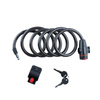BLACK BIKE LOCK, für BIKE, Dunlop, 180 cm