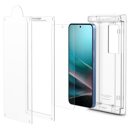 Spigen Elite Shield EZ Fit HD - Hydrogelová fólie pro Samsung Galaxy S25 (Transparent)