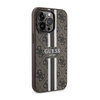 Guess 4G Printed Stripes MagSafe - Etui iPhone 13 Pro Max (Brązowy)