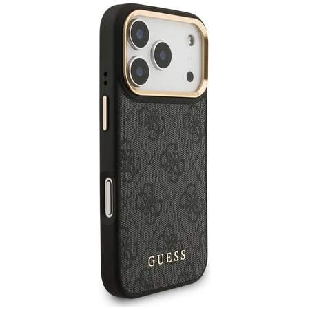 ETUI DO IPHONE 17 PRO do MAGSAFE GUESS + PORTFEL MAGNETYCZNY ZESTAW CZARNY