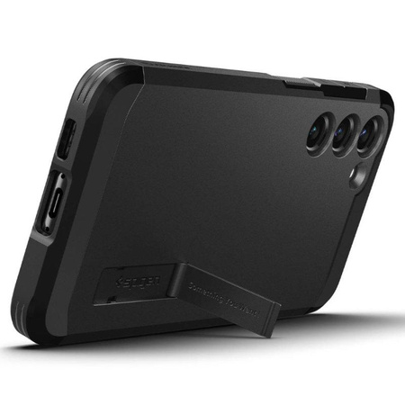 Spigen Tough Armor - Gehäuse für Samsung Galaxy S23 (Schwarz)