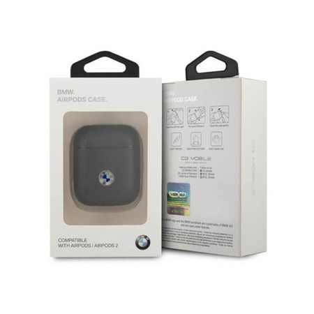 BMW Signature - AirPods 1/2 gen tok (fekete)