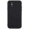 Karl Lagerfeld Rubber Karl Head 3D - Etui iPhone 11 (Czarny)