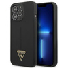 Guess Silicone Triangle Logo - Coque iPhone 13 Pro (noir)