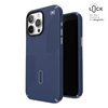Speck Presidio2 Grip ClickLock & MagSafe - Etui iPhone 15 Pro Max (Coastal Blue/Dust Grey)