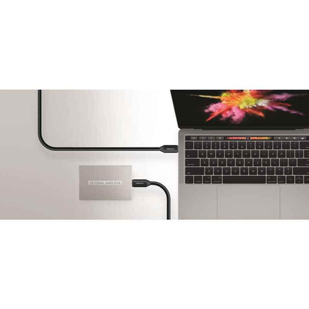 Momax Elite link - USB-C Anschlusskabel (Power Delivery), 1 m (Schwarz)