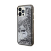 Karl Lagerfeld Liquid Glitter Choupette - Coque pour iPhone 13 Pro (Transparent)