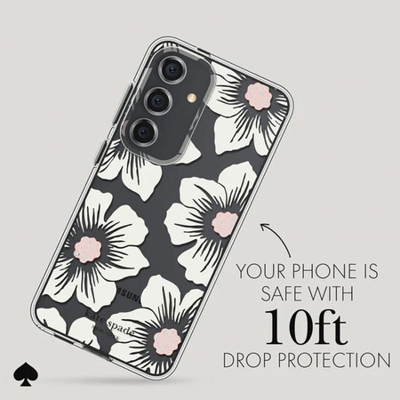 Kate Spade New York Ochranné pouzdro - Samsung Galaxy S24 Case (Hollyhock Cream)