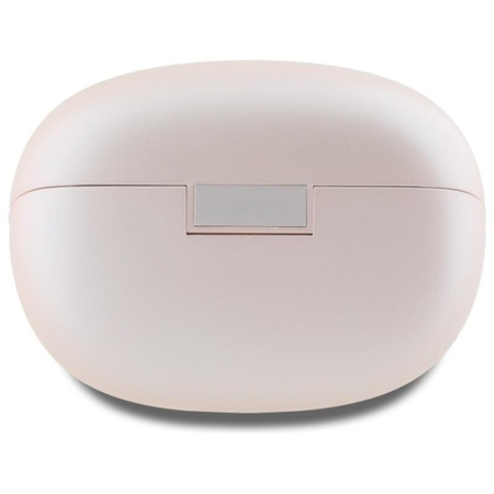 Guess Capsule Printed Logo - Bluetooth TWS ANC & ENC Earbuds + Charging Case (pink)