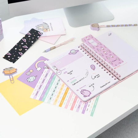 Pusheen - Kalendář / týdenní plánovač A5 2025/2026