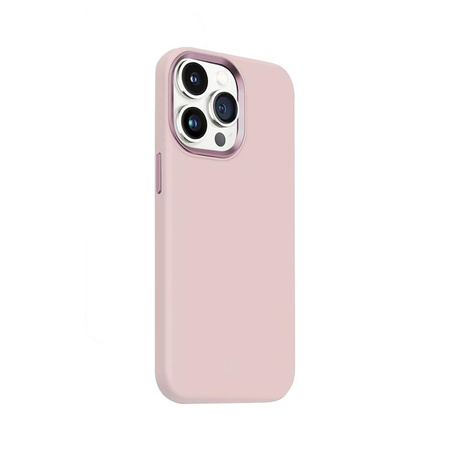 Crong Color Cover LUX Magnetic - iPhone 15 Pro MagSafe Case (pink)