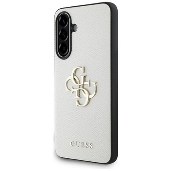 Guess Genarbtes Großes 4G Logo Kleines Klassisches Logo - Tasche für Samsung Galaxy A56 5G (beige)