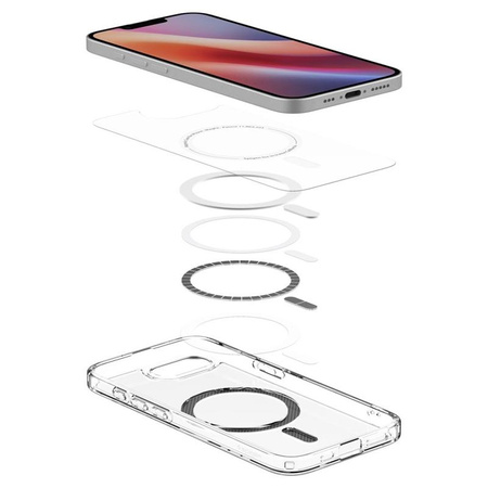 Spigen Ultra Hybrid Mag MagSafe - Pouzdro pro iPhone 16e (Carbon Fiber)