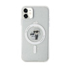 Karl Lagerfeld Karl & Choupette Glitter MagSafe - iPhone 11 Case (Transparent)