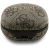 Guess 4G Classic Metal Logo - Bluetooth TWS ENC Ohrhörer + Ladeetui (Braun)
