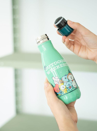 BT21 - 260 ml-es rozsdamentes acél termikus palack Outdoor Weekend