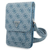 Guess Wallet 4G Triangle Logo Phone Bag – Torba na smartfona i akcesoria (Blue)