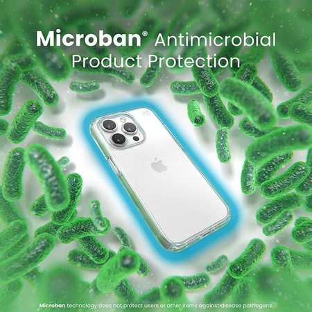 Speck Presidio Perfect-Clear - iPhone 15 Pro Case (Clear)