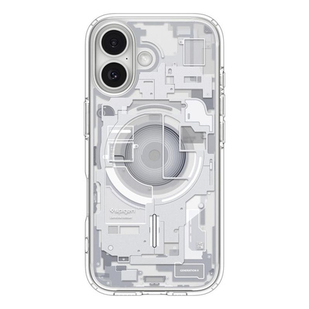 ETUI DO IPHONE 17 do MAGSAFE SPIGEN ULTRA HYBRID ORYGINALNE MAGNETYCZNE
