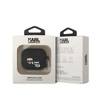 Karl Lagerfeld Silikonové pouzdro Karl & Choupette - AirPods 3 (černé)