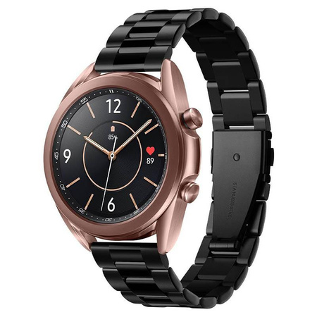 Spigen Modern Fit Band - Bracelet for Samsung Galaxy Watch 4 / 5 / 5 Pro (40 / 42 / 44 / 45 / 46 mm) (Black)