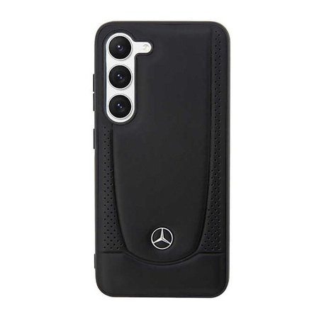 Mercedes Leather Urban Line - Samsung Galaxy S23 Case (black)