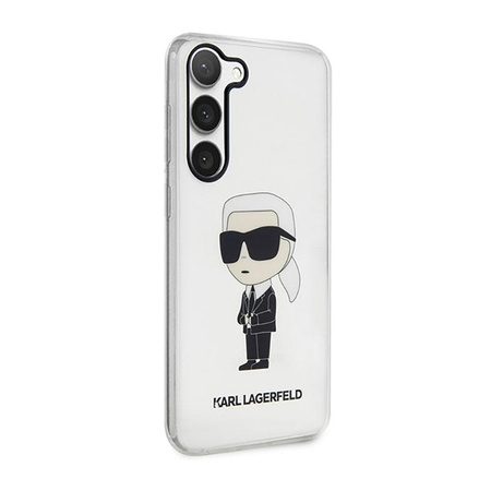 Karl Lagerfeld IML NFT Ikonik - Samsung Galaxy S23 Tasche (transparent)