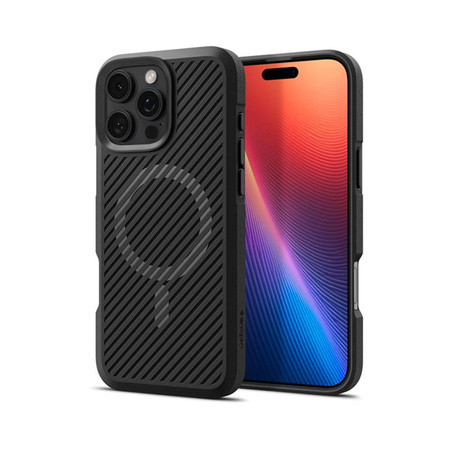 Spigen Core Armor Mag MagSafe - Hülle für iPhone 16 Pro Max (Matte Black)
