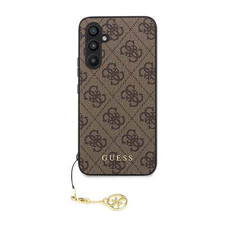 Collection Guess 4G Charms - Etui Samsung Galaxy A54 5G (marron)