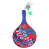 Beach rackets 2 pcs and ball (blue / red)