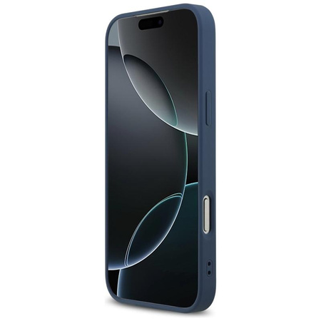 ETUI DO IPHONE 17 PRO MAX do MAGSAFE GUESS NIEBIESKIE ORYGINALNE ELEGANCKIE