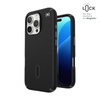 Speck Presidio2 Pro ClickLock & MagSafe - iPhone 16 Pro Case (Black / Slate Grey / White)