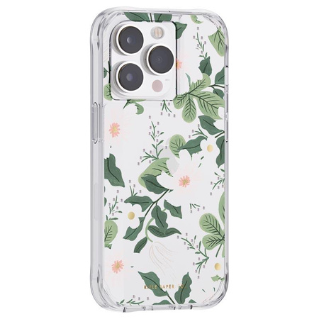 Rifle Paper Clear - iPhone 14 Pro Tasche (Weide)