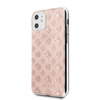Guess 4G Peony Solid Glitter - iPhone 11 Tasche (rosa)