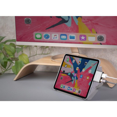 Adaptér Moshi USB-C - adaptér pro HDMI 4K a HDR s podporou 60W nabíjení Power Delivery (titanově šedý)