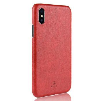 Crong Essential Cover - pouzdro pro iPhone Xs / X (červené)