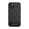 Guess 4G Bottom Stripe Collection - pouzdro pro iPhone 13 (šedé)